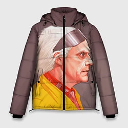 Куртка зимняя мужская Доктор Браун, цвет: 3D-красный