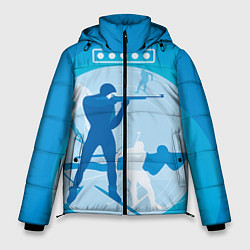 Куртка зимняя мужская Биатлон, цвет: 3D-светло-серый