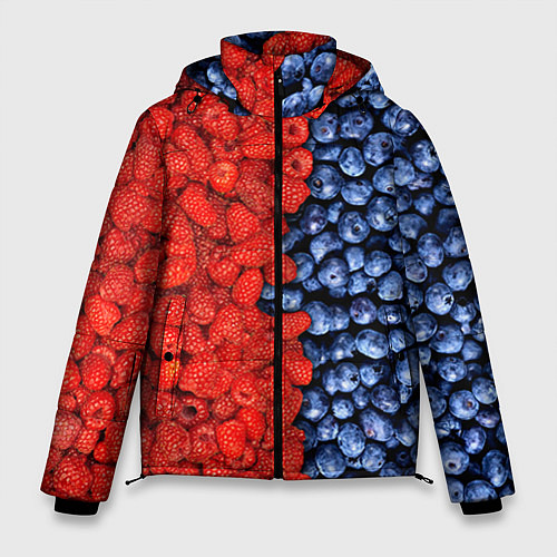 Мужская зимняя куртка Ягодка / 3D-Красный – фото 1