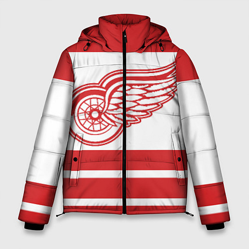 Мужская зимняя куртка Detroit Red Wings / 3D-Черный – фото 1