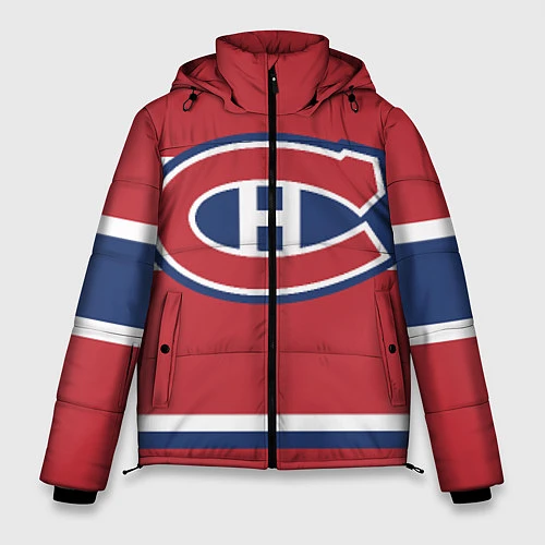 Мужская зимняя куртка Montreal Canadiens / 3D-Черный – фото 1