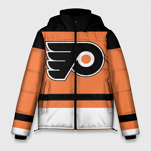 Мужская зимняя куртка Philadelphia Flyers / 3D-Красный – фото 1