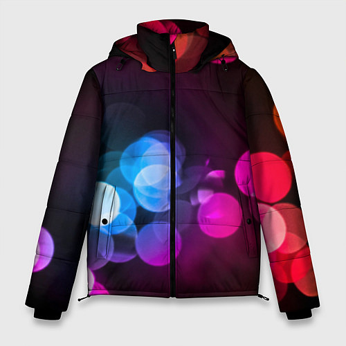 Мужская зимняя куртка Light Spots / 3D-Черный – фото 1