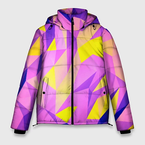 Мужская зимняя куртка Texture / 3D-Черный – фото 1