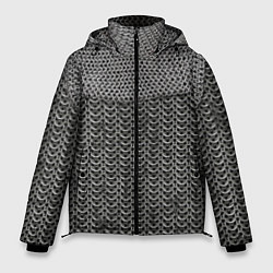 Куртка зимняя мужская Кольчуга, цвет: 3D-черный