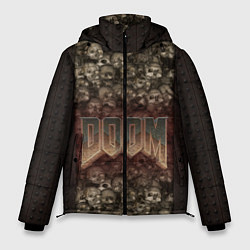 Куртка зимняя мужская DOOM Skulls, цвет: 3D-светло-серый