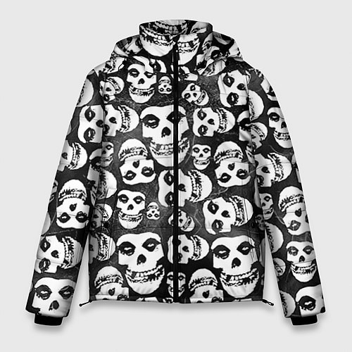 Мужская зимняя куртка Misfits Pattern / 3D-Черный – фото 1