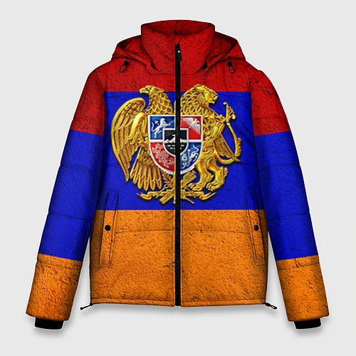 Мужская зимняя куртка Армения / 3D-Черный – фото 1