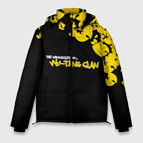 Мужская зимняя куртка Wu-Tang clan: The chronicles / 3D-Черный – фото 1