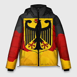 Куртка зимняя мужская Германия: герб, цвет: 3D-красный