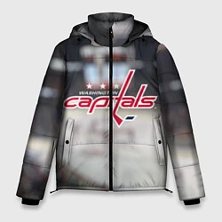 Куртка зимняя мужская Washington Capitals, цвет: 3D-светло-серый