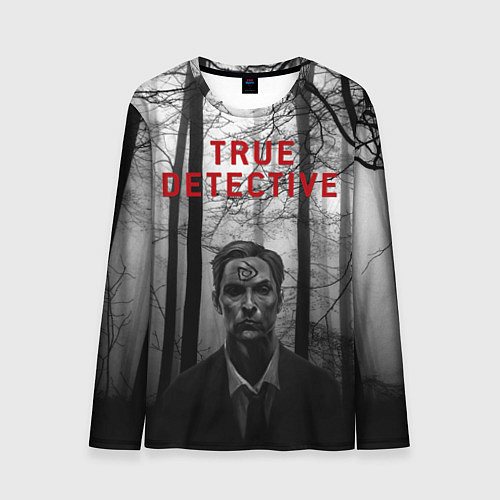 Мужской лонгслив True Detective: Blackwood / 3D-принт – фото 1