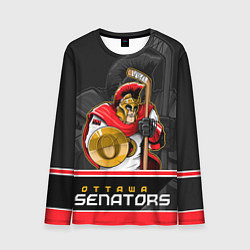 Лонгслив мужской Ottawa Senators, цвет: 3D-принт