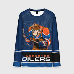 Мужской лонгслив Edmonton Oilers