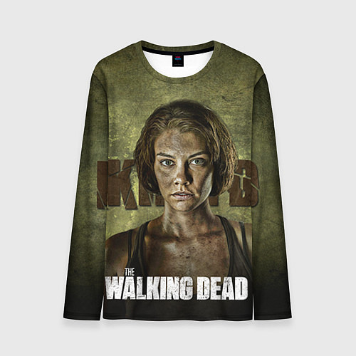 Мужской лонгслив Ходячие мертвецы: Мэгги Грин / 3D-принт – фото 1