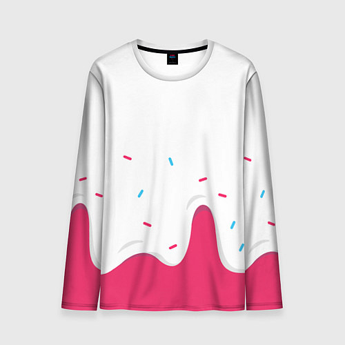 Мужской лонгслив KREME (original design) / 3D-принт – фото 1
