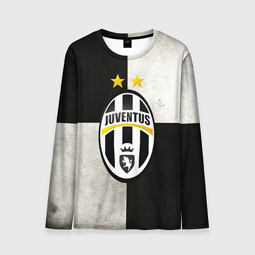 Мужской лонгслив Juventus FC / 3D-принт – фото 1