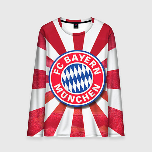 Мужской лонгслив FC Bayern / 3D-принт – фото 1