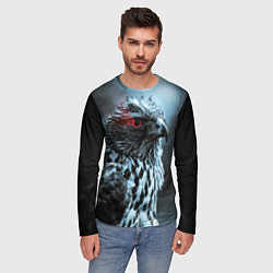 Лонгслив мужской Ночной орёл, цвет: 3D-принт — фото 2