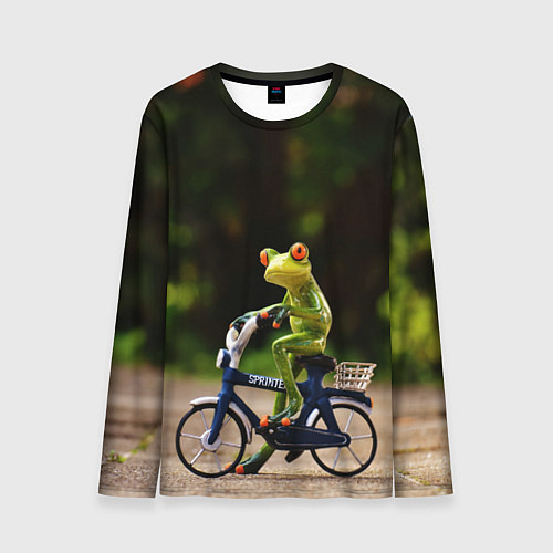 Мужской лонгслив Лягушка / 3D-принт – фото 1
