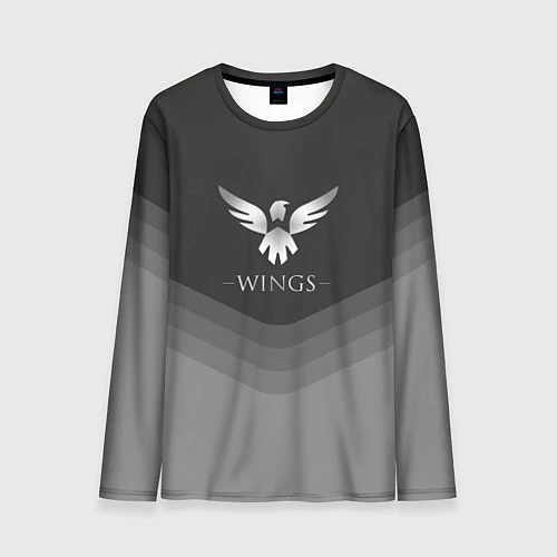Мужской лонгслив Wings Uniform / 3D-принт – фото 1