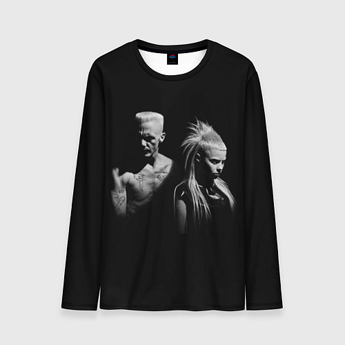 Мужской лонгслив Die Antwoord: Black / 3D-принт – фото 1