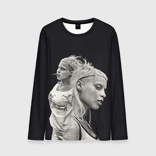 Мужской лонгслив Die Antwoord: Black Girl / 3D-принт – фото 1