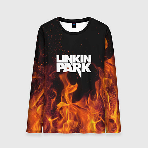 Мужской лонгслив Linkin Park: Hell Flame / 3D-принт – фото 1