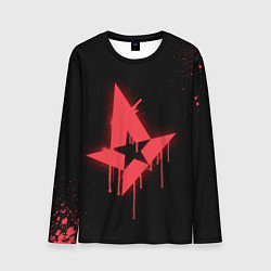 Мужской лонгслив Astralis: Black collection