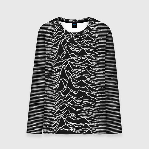 Мужской лонгслив Joy Division: Unknown Pleasures / 3D-принт – фото 1
