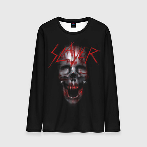Мужской лонгслив Slayer: Wild Skull / 3D-принт – фото 1