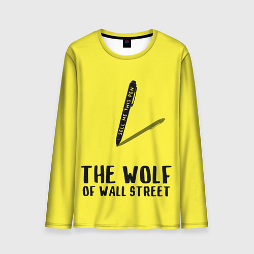Мужской лонгслив The Wolf of Wall Street / 3D-принт – фото 1