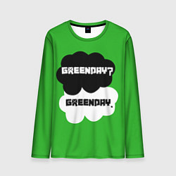 Мужской лонгслив Green Day Clouds