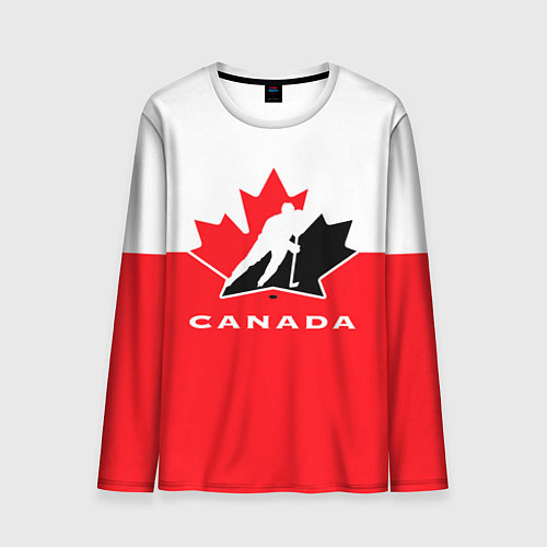 Мужской лонгслив Canada Team / 3D-принт – фото 1