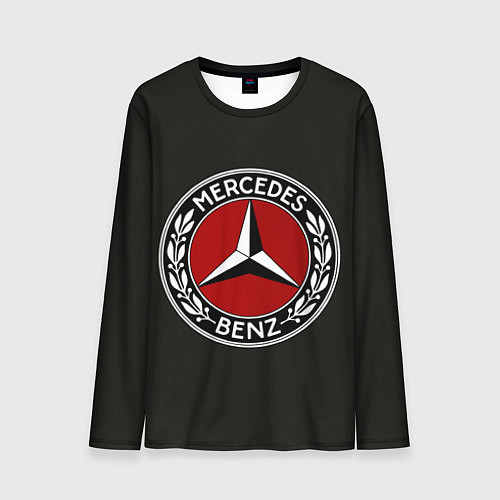 Мужской лонгслив Mercedes-Benz / 3D-принт – фото 1