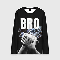 Лонгслив мужской BRO, цвет: 3D-принт
