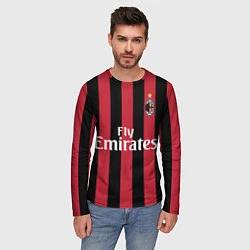Лонгслив мужской Milan FC: Form 2018, цвет: 3D-принт — фото 2