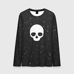 Лонгслив мужской Black Milk Skull Classic, цвет: 3D-принт