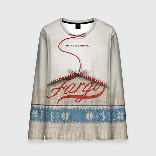 Мужской лонгслив In the beginning Fargo / 3D-принт – фото 1