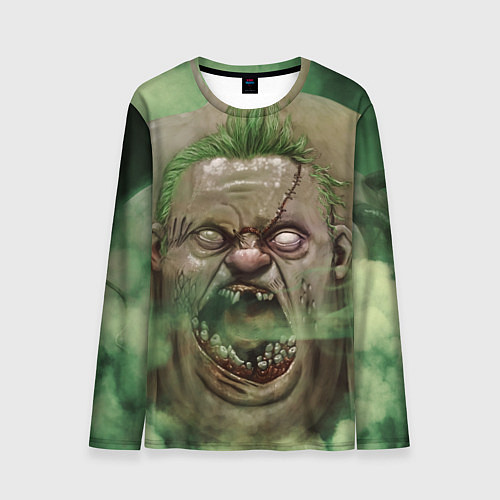 Мужской лонгслив Pudge Rage / 3D-принт – фото 1