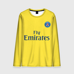 Лонгслив мужской PSG FC: Yellow, цвет: 3D-принт