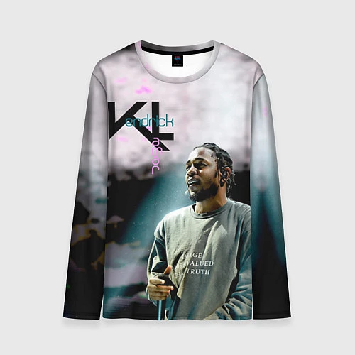 Мужской лонгслив KL: Kendrick Lamar / 3D-принт – фото 1