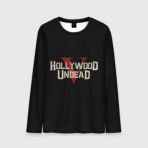 Мужской лонгслив Hollywood Undead V / 3D-принт – фото 1