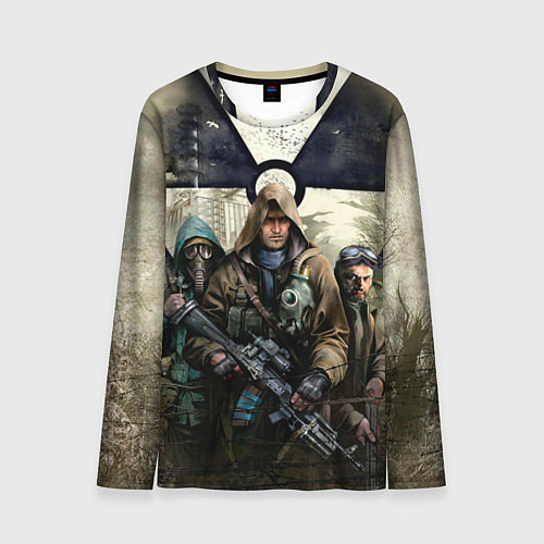 Мужской лонгслив STALKER: Radioactive / 3D-принт – фото 1