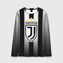 Лонгслив мужской Juventus FC: New logo, цвет: 3D-принт