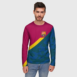 Лонгслив мужской Barcelona FC: Sport Camo 2018, цвет: 3D-принт — фото 2