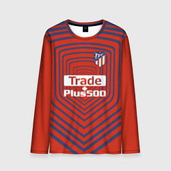 Лонгслив мужской Atletico Madrid: Red Original, цвет: 3D-принт