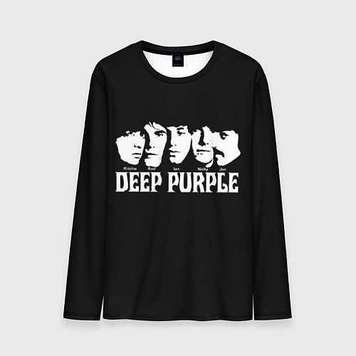 Мужской лонгслив Deep Purple / 3D-принт – фото 1