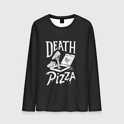 Мужской лонгслив Death By Pizza
