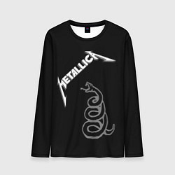 Лонгслив мужской Metallica - snake, цвет: 3D-принт